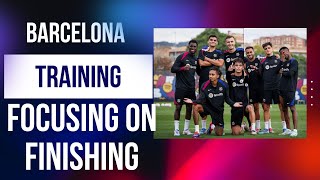 quotBarcelonas Precision Training Mastering Finishing in Front of Goal  Intense Shooting Drillsquot [upl. by Nirac]