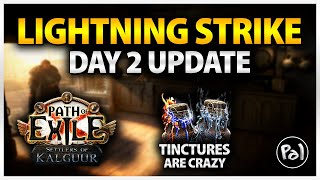 Lightning Strike Warden Day 2 Update  The Tincture Respec amp Atlas Farm [upl. by Neelahs]