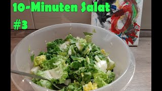 10MinutenSalate Schneller Grüner Salat [upl. by Ragan]