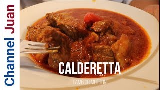 Lamb or Goat Caldereta  Kaldereta  Kalderetang Kambing lasang Pinoy na tunay Recipe 2019 [upl. by Humfried821]