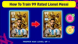 eFootball 2024 Messi Booster Card Leo Messi Edition is it worth it [upl. by Kleon]