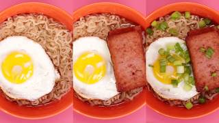 Spam and Egg Ramen Recipe [upl. by Nairde]