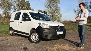 Nueva Renault Kangoo en Argentina prueba completa versión furgón 5 asientos [upl. by Ammann]