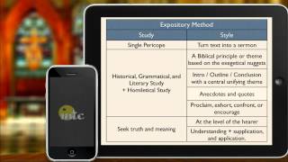 The Expository Method of Preaching [upl. by Airenahs]