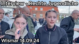 CSD Gegendemo Interview  Wismar 140924 [upl. by Adnelg]