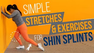 Top 3 Stretches for Shin Splints Pain [upl. by Atirrehs443]