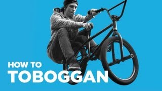 Как сделать тобогган на BMX How to Toboggan BMX [upl. by Esiahc337]