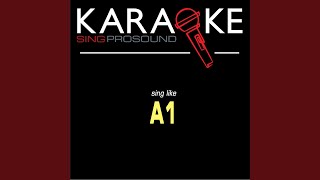 Everytime Karaoke with Background Vocal In the Style of A1 [upl. by Risa]