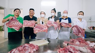 How to prepare the special black pork dish of ethnic minorities in Northern Vietnam [upl. by Alfeus342]