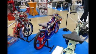 Salon Moto Légende 2019  le Solex dans la peau avec David Solexgump [upl. by Colston]