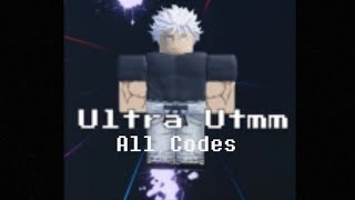 Ultra Utmm Game all codes read pinned comment [upl. by Simeon849]