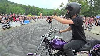 101st Bike Week Laconia Nh Gunstock Mountain Smoke Show Part 2 [upl. by Kecaj]