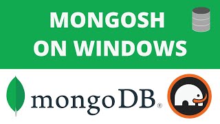 How To Install Mongosh On Windows [upl. by Dicks]