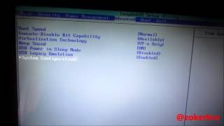 cara menonaktifkan UEFI dan Secure Boot [upl. by Ogilvie971]