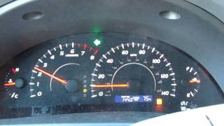 2010 Toyota Camry LE full throttle 060 acceleration [upl. by Enilemme72]