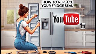 How to Seal A Fridge  StepbyStep to Seal My Fridge Door [upl. by Cumings]