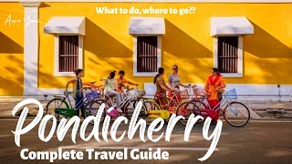 Pondicherry  Things to do in Pondicherry  Puducherry  पांडिचेरी  Pondicherry Tourist Places [upl. by Aniham801]