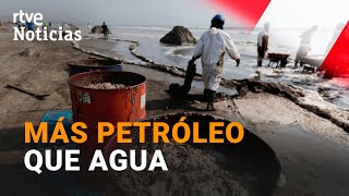 PERÚ investiga a REPSOL por el DERRAME de PETRÓLEO tras la erupción en TONGA  RTVE Noticias [upl. by Ynnad]