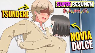 🥶EL PROTA TSUNDERE que estaba LOQUITO por su NOVIA KAWAI🦄 AKKUN TO KANOJO SUPER RESUMEN [upl. by Akinak]