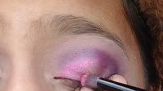 purple eye look tutorial [upl. by Forland]