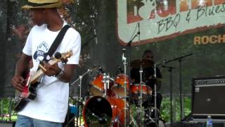 Cedric Burnside Project quotShake Em on Downquot Live in Rochester NY [upl. by Sokin]