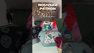 Nouveau patron  la trousse Vanity Ebben 😍 couture sewing diy [upl. by Reginnej]