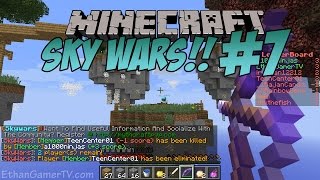 Ethan plays Minecraft Sky Wars 7 [upl. by Duwalt]