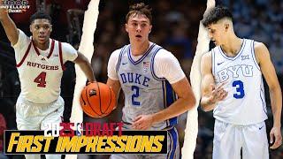 2025 NBA Draft First Impressions  Hoop Intellect Podcast [upl. by Ahsienel]