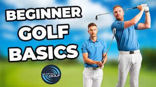 BEGINNER GOLF BASICS  PART 1 [upl. by Nivloc]