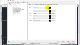 Setting Plumbing Line Styles and System Definitions [upl. by Lenehc]