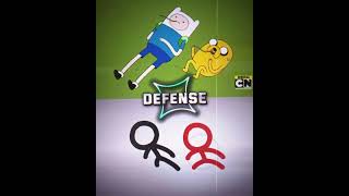 Finn amp Jake vs The Chosen One amp The Dark Lord alanbecker adventuretime shorts [upl. by Seen425]