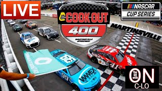 🔴Cook Out 400 at Martinsville Speedway Live Nascar Cup Series Live Race Audio amp Leaderboard [upl. by Steddman]