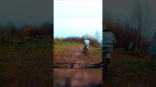 Local Park  Gap jumps 🔥 mtb jump downhill bikepark autumn shortvideo shorts youtubeshorts [upl. by Delanie154]