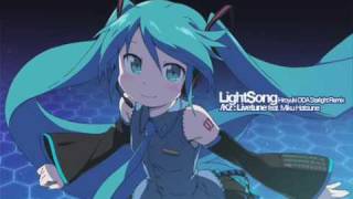 【初音ミク】LightSongのリミックスをリミックスしてみた【Remix】 [upl. by Llemar845]