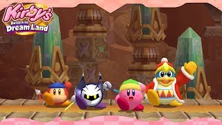 Level 2 Raisin Ruins 4Player  Kirbys Return to Dream Land ᴴᴰ [upl. by Panter540]