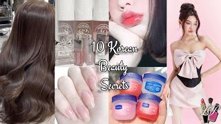 ‎🌸 ⋆₊✧ 10 Korean Beauty secrets to look more beautiful ‎ Beauty tips [upl. by Eidok]