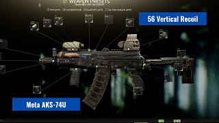 Escape From Tarkov Simple Meta AKS74U Build Tutorial [upl. by Marala]