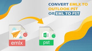 How to Convert EML to PST or EMLX to Outlook PST  Softaken Software [upl. by Xirtaeb]