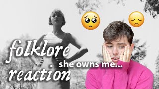 Taylor Swift  Folklore Album Reaction [upl. by Esma]