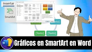 GRAFICOS EN SMARTART EN WORD [upl. by Lacefield]