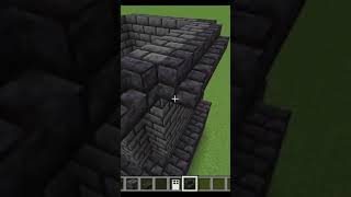 Minecraft Grimstone amp Blackstone Mini Tower Timelapse Shorts [upl. by Obe]