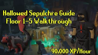 Hallowed Sepulchre Guide 2023  OSRS Agility Guide [upl. by Wailoo666]