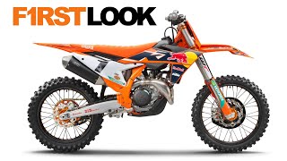 First Look  2022 KTM 450 SXF Factory Edition [upl. by Sandell]