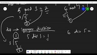 13 Mengenal Operasi Integer Division div [upl. by Maccarone]