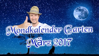 Mondkalender Garten  Die Aussaat im März [upl. by Milewski]