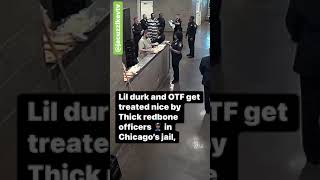 Chicago Female jail officers with BBL’s welcome OTF and LiL Durkfans of OTFlildurkkingvon [upl. by Colyer142]