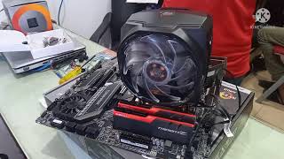 cooler master MA610p ARGB cpu air cooler and Asus Tuf gaming x570plus AM4 Gaming Pc for 95000 tk [upl. by Lyndsie]