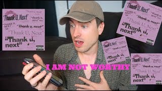 Ariana Grande thank you next audio REACTION VIDEO [upl. by Yrallih]