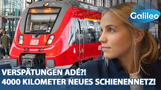 4000 Kilometer neues Schienennetz Das größte SanierungsProjekt in der Deutschen BahnGeschichte [upl. by Eiramnerual585]