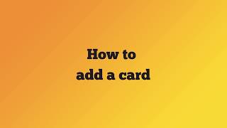 How to add your card on the PickMe App [upl. by Virnelli]